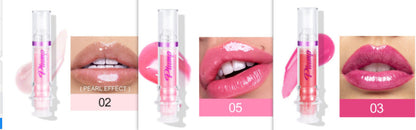 New Tube Lip Rich Lip Color Slightly Spicy Lip Honey Lip Glass Mirror Face Lip Mirror Liquid Lipstick